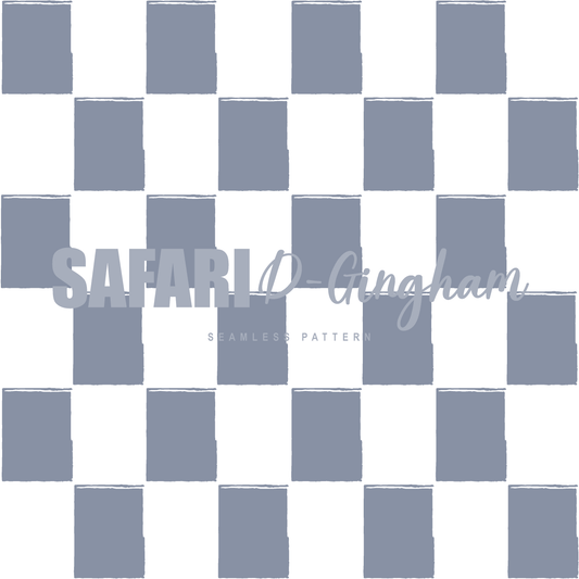 Pattern Print Denim Texture Gingham